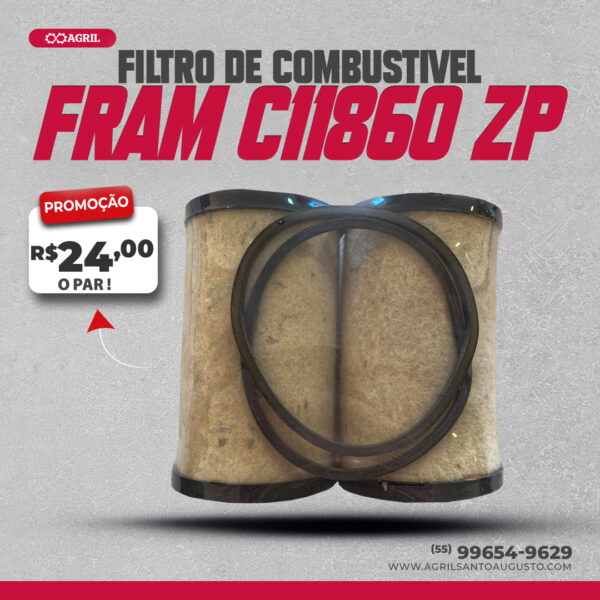 Filtro De Combustível Fram C11860 Zp - Image 2